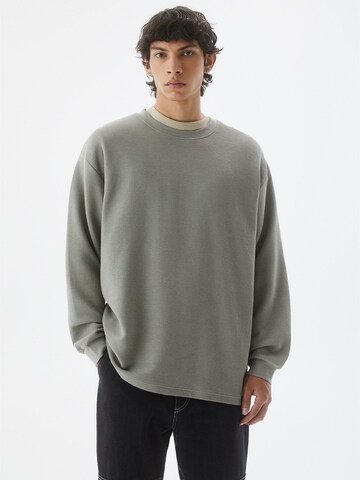 Pull&Bear Shirt in Groen: voorkant