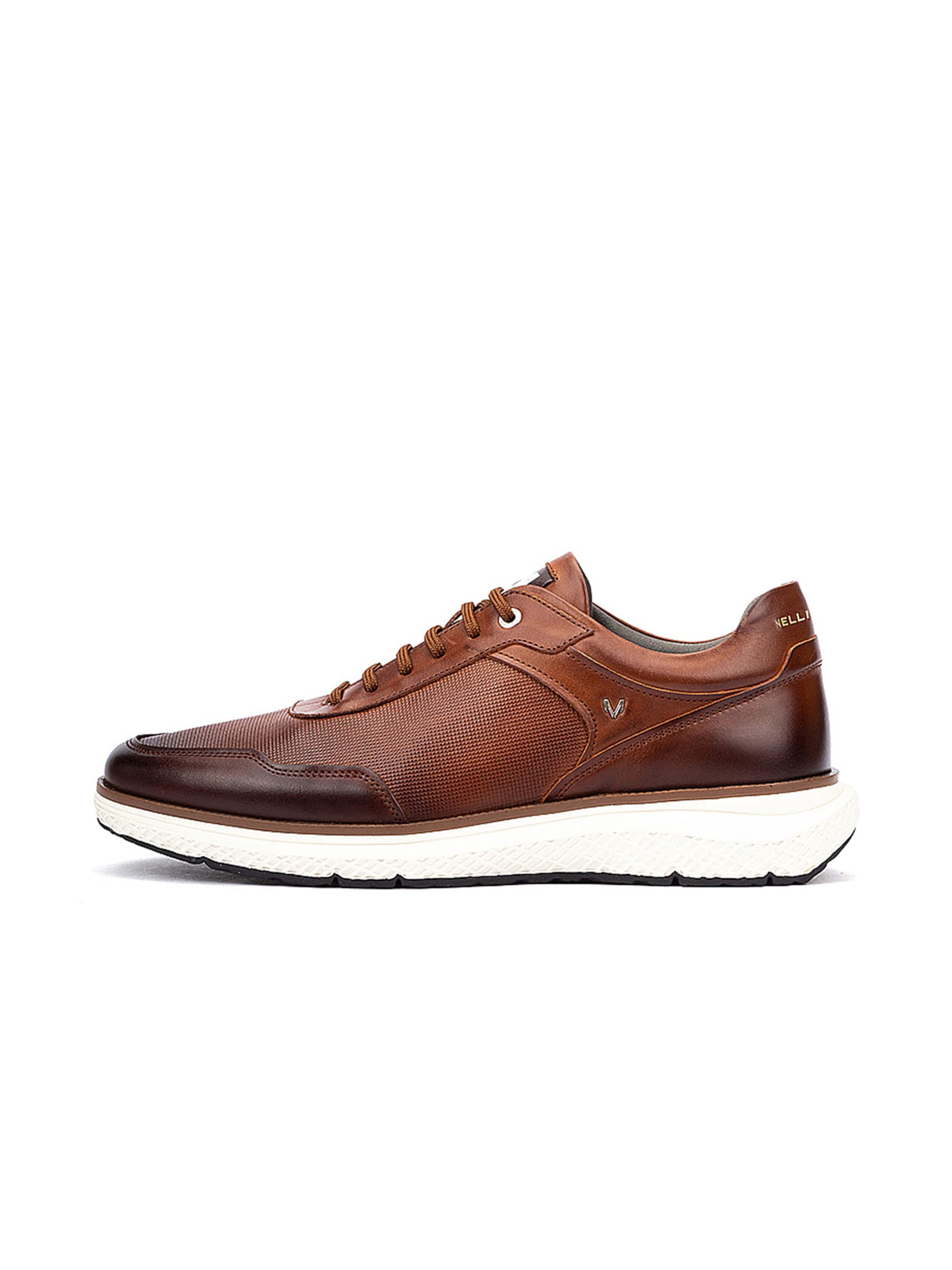 Sneaker low ' CANTERBURY ' de la Martinelli pe maro: față