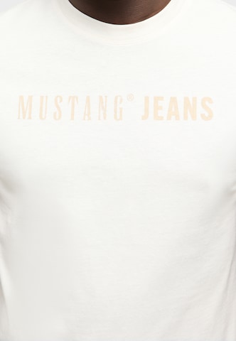 MUSTANG Shirt 'Austin' in Weiß