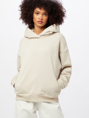 Sweat-shirt Comfort Studio by Catwalk Junkie en beige : devant