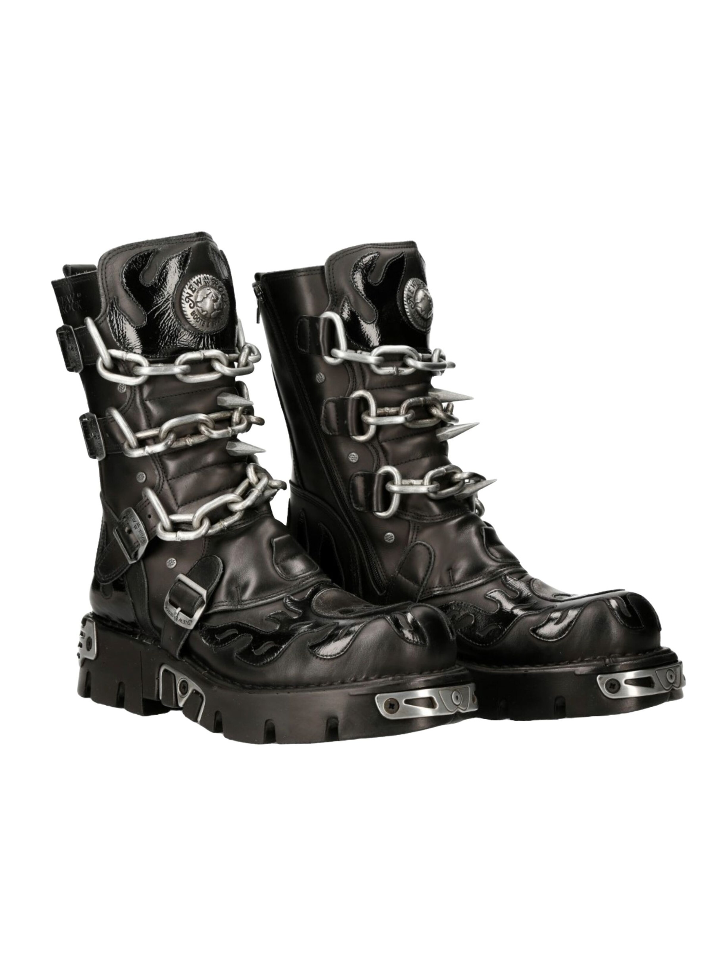 New Rock - Botas con cordones 'M-727-S5' en negro