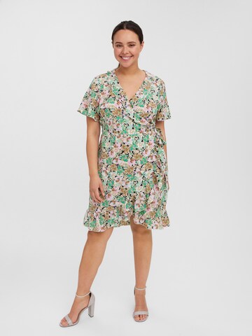 Vero Moda CurveHaljina - zelena boja