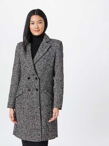 PATRIZIA PEPE Between-Seasons Coat 'CAPOTTO' in Black: front