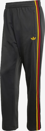 Kelnės 'Firebird' iš ADIDAS ORIGINALS, spalva – medaus spalva / spanguolių spalva / juoda, Prekių apžvalga