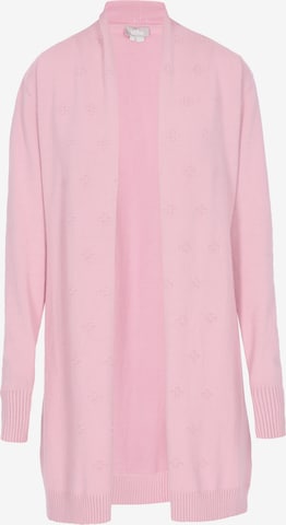 Cardigan Usha en violet : devant