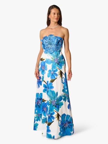 Adrianna Papell Jurk in Blauw: voorkant