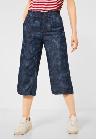 STREET ONE Wide leg Jeans in Blue: front