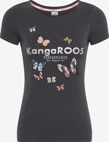 KangaROOS Shirt in Grey: front