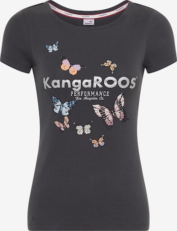 KangaROOS Shirt in Grey: front