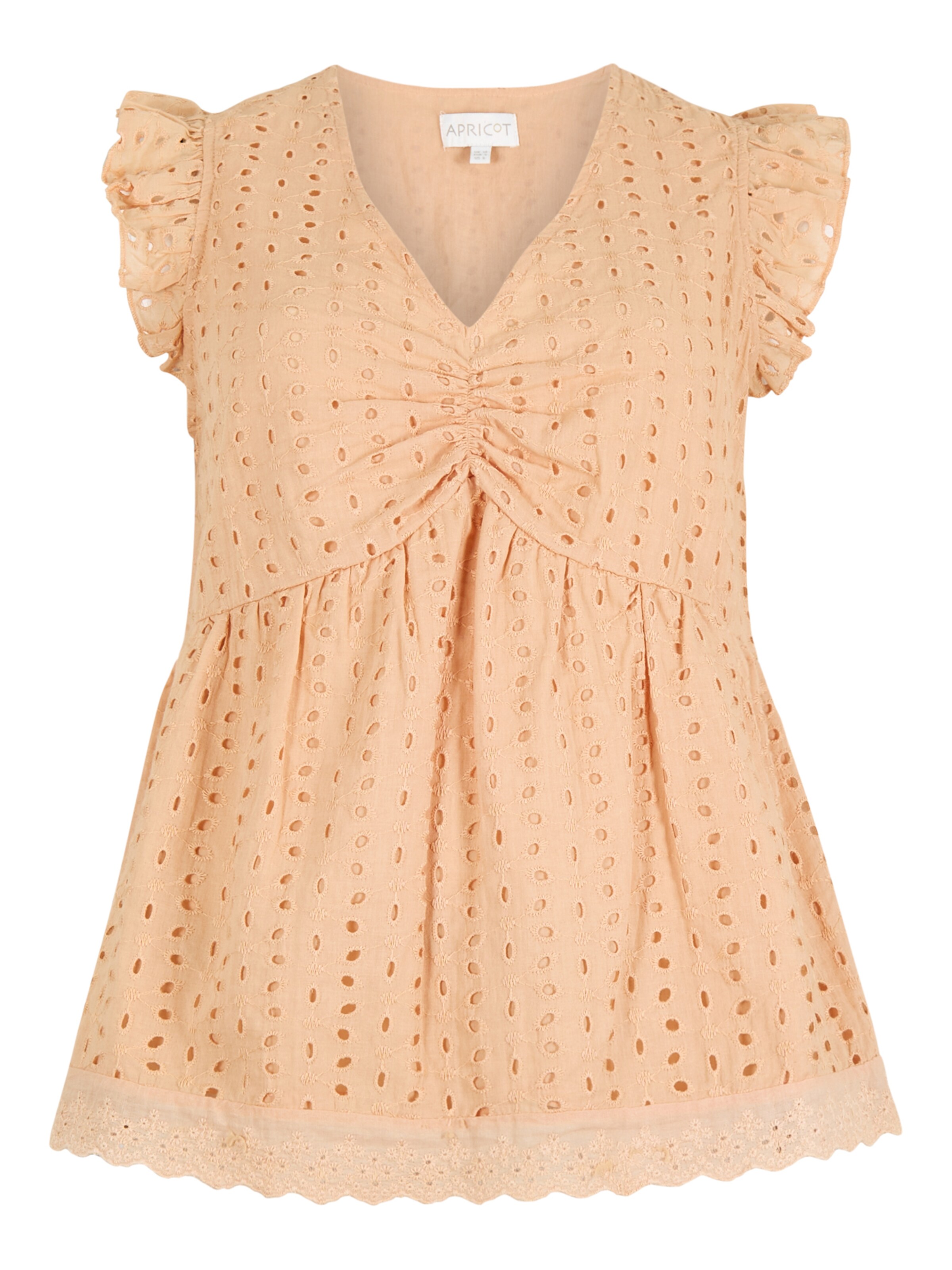 Apricot Blouse ' ' in Orange: front