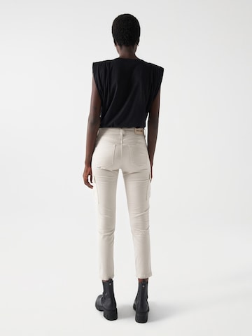 Skinny Jean Salsa Jeans en beige