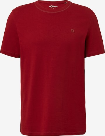 T-Shirt s.Oliver en rouge : devant