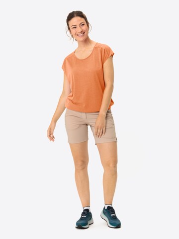 VAUDE Performance shirt 'Skomer' in Orange