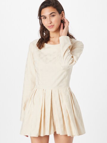 KAN Kleid 'PALLADIUM' in Beige: Vorderseite