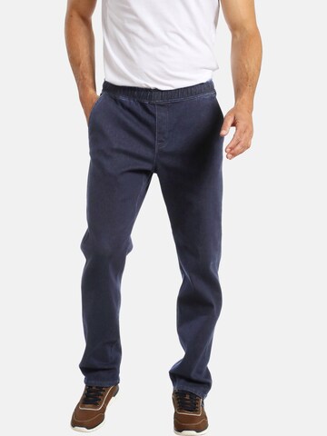 Jan Vanderstorm Regular Jeans 'Raivo' in Blauw: voorkant