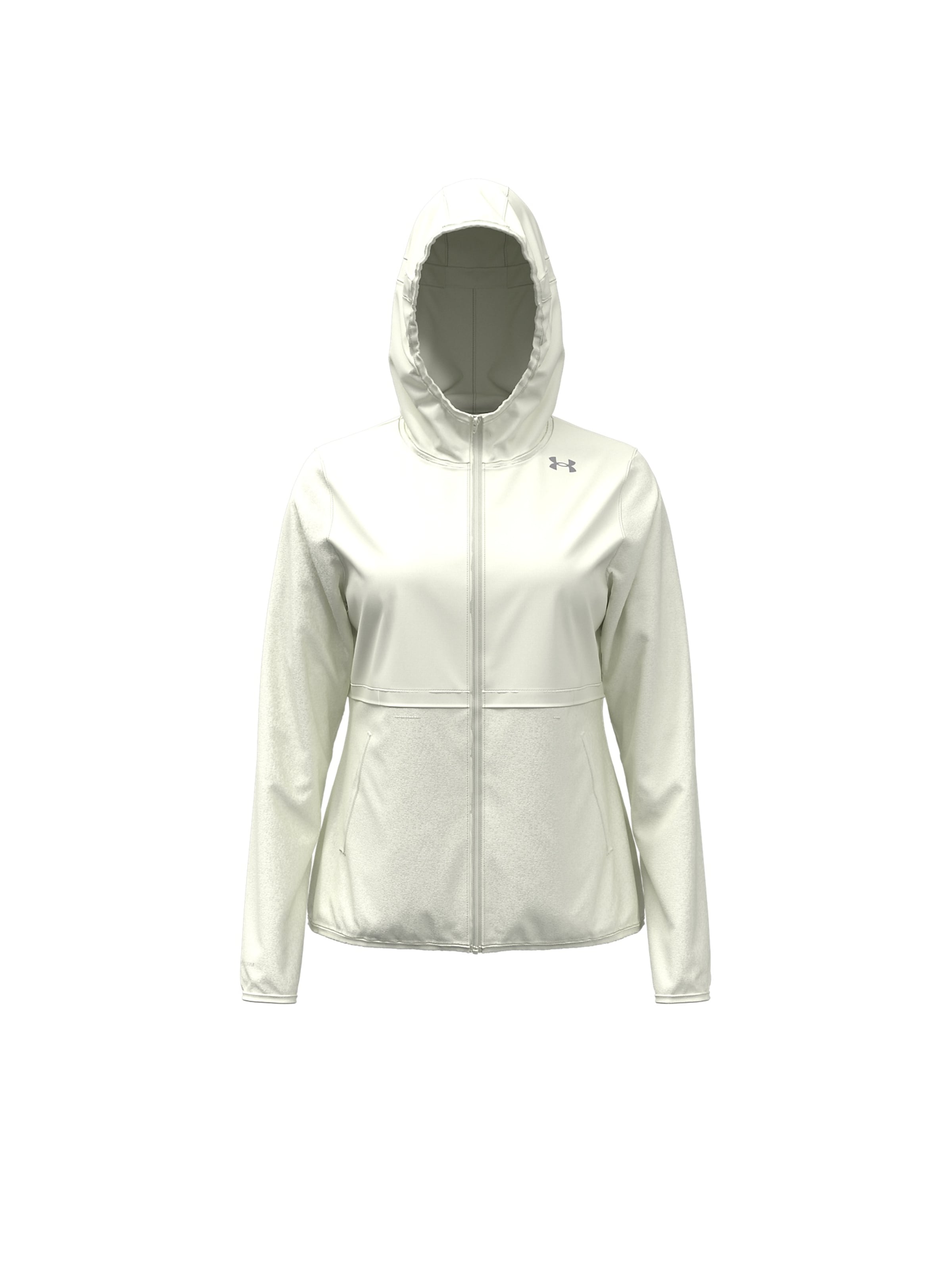 UNDER ARMOUR Sports jacket 'Velociti Storm' in L in White, Item view