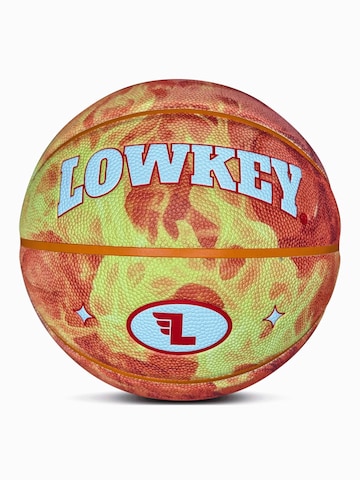 Lowkey Ball 'Fireball Basketball Indoor & Outdoor Größe 7 | Feuerball Design'‌‌‌‌‌ in Orange: Vorderseite
