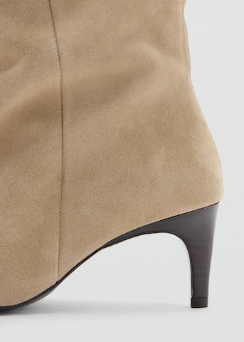 MANGO Boots in Beige