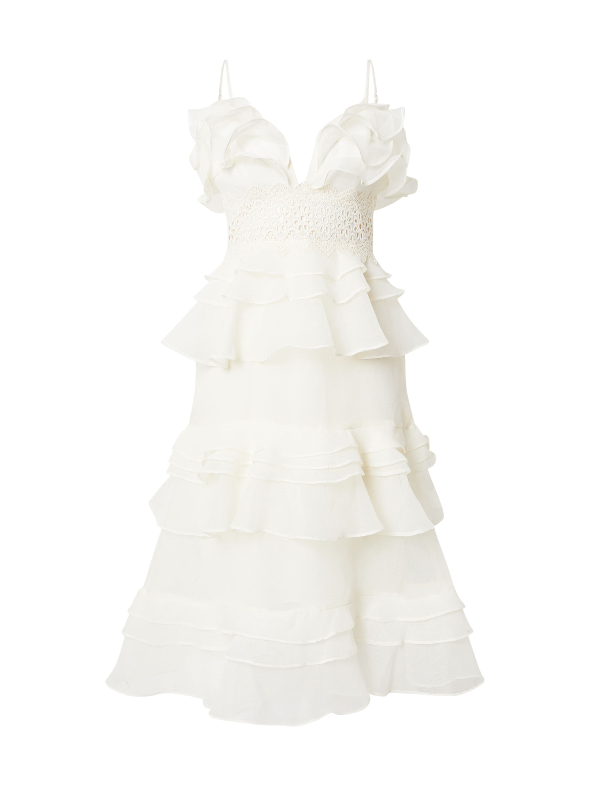 True Decadence Koktejlové šaty – žlutá: přední strana