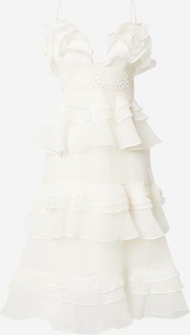 True Decadence Cocktailmekko värissä keltainen: etupuoli