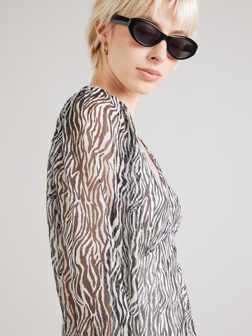 Robe-chemise 'VMSmilla' VERO MODA en blanc