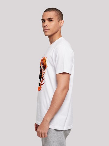 F4NT4STIC Shirt 'Basketball' in White