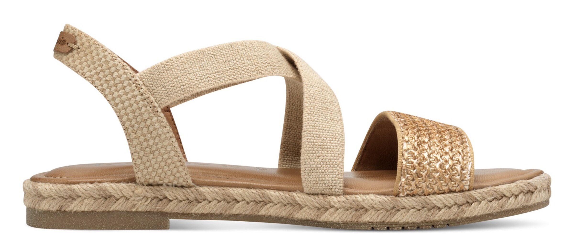 Sandales à lanières Tamaris en bronze