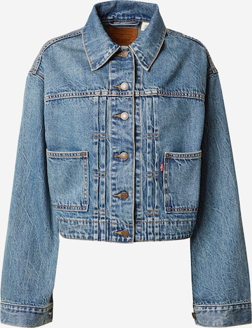 LEVI'S ® Tussenjas 'Tailored 90s Trucker' in Blauw: voorkant