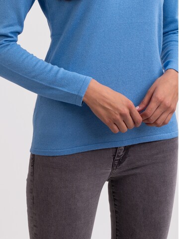 CASH-MERE.CH Pullover in Blau
