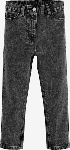 Regular Jeans de la Next pe gri: față