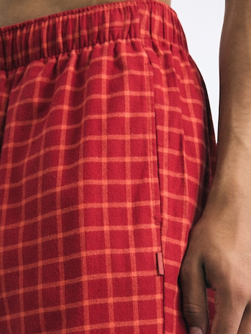 Calvin Klein Pyjamabroek in Rood