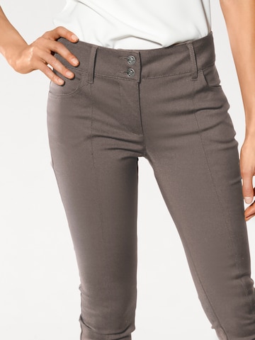 heine Slimfit Hose in Grau