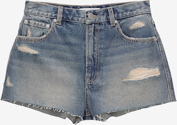 Pull&Bear Regular Shorts in Blau: predná strana