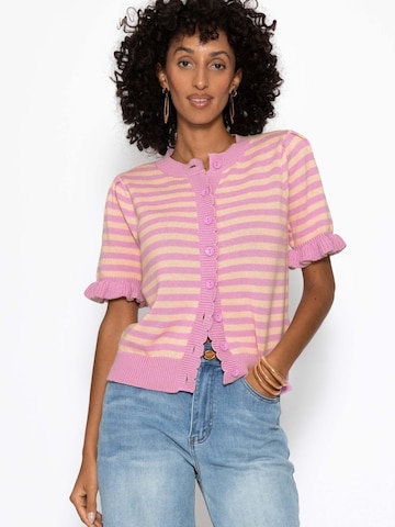 SASSYCLASSY Strickjacke‌‌‌‌‌‌‌‌‌‌ in Pink