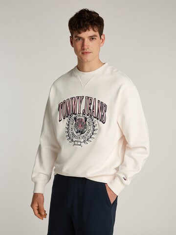 Tommy Jeans Sweatshirt 'TIGER' in Weiß