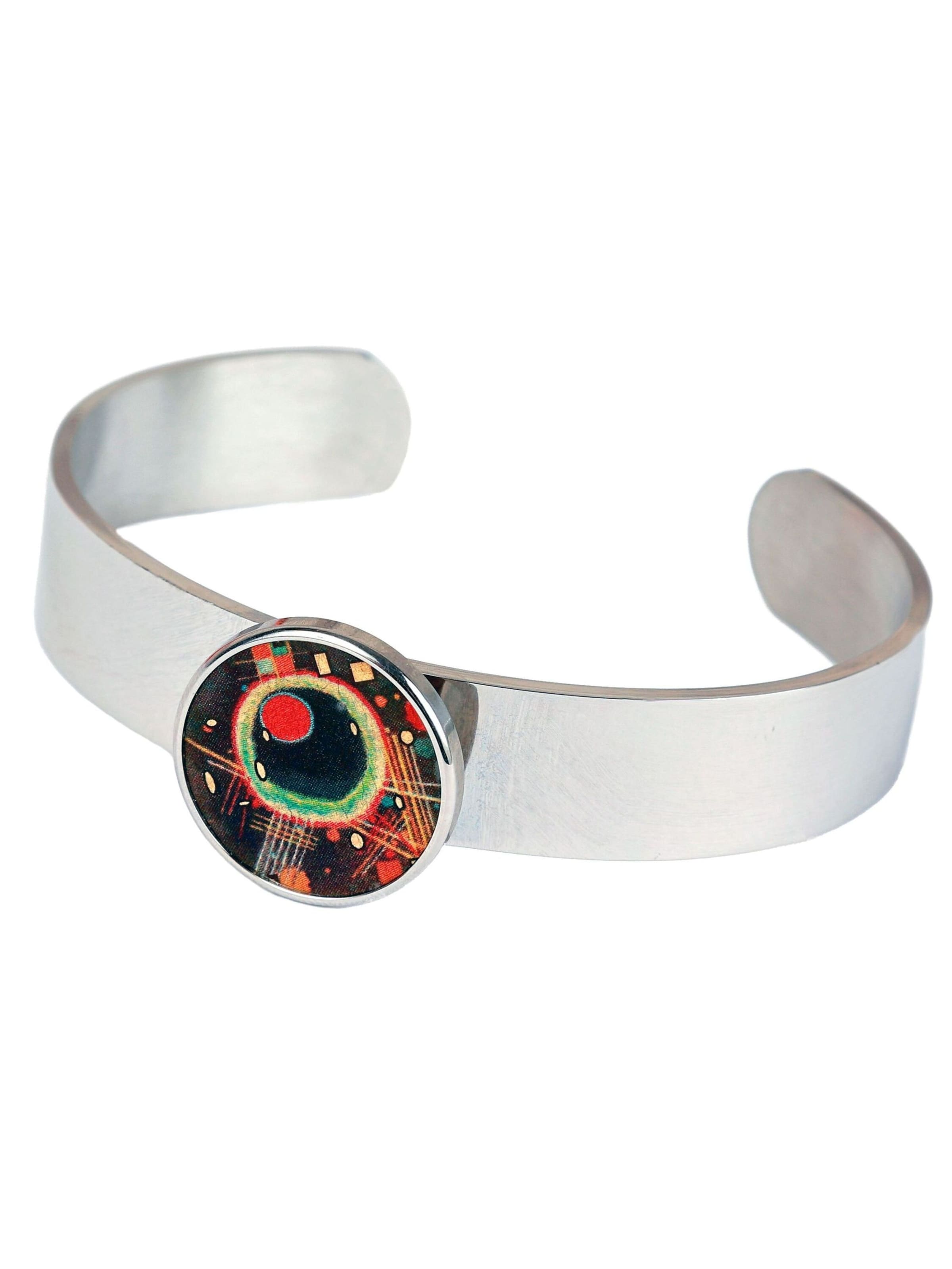 DeMarie Armband in gelb / schwarz / silber, Produktansicht