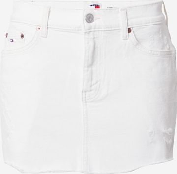 Tommy Jeans - Falda en blanco: frente