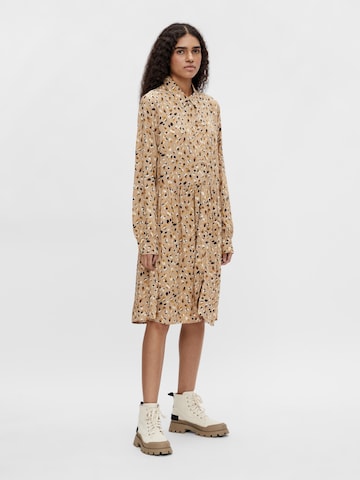 OBJECT Shirt Dress in Beige