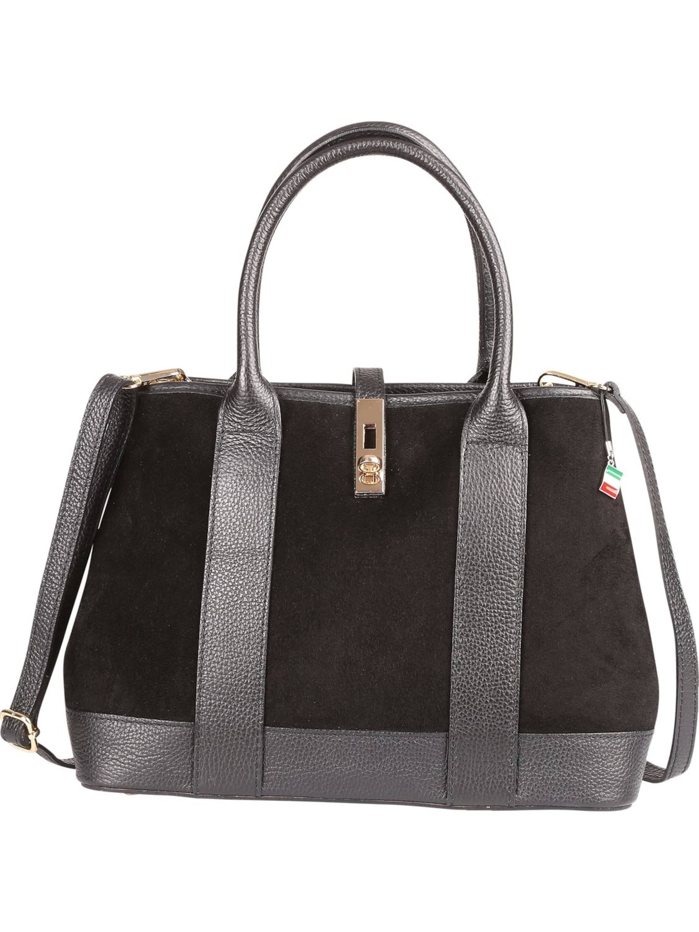 Sac bandoulière Florence en noir : devant