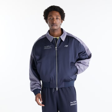 Veste de sport 'Sport Legacy Stadium Jacket' new balance en bleu : devant