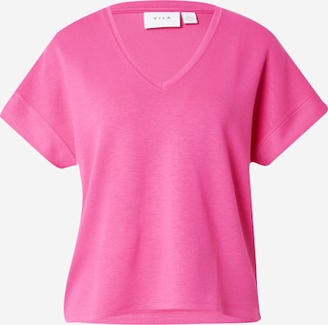 VILA T-shirt 'FROTEA' i rosa: framsida