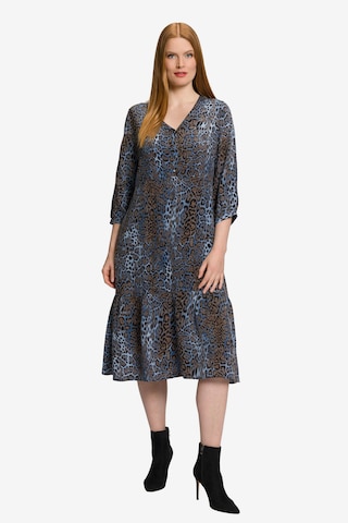 Robe '809616' Ulla Popken en bleu : devant