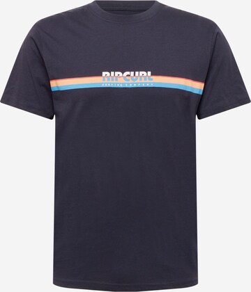 RIP CURL Performance Shirt 'Surf Revival' in Blue: front