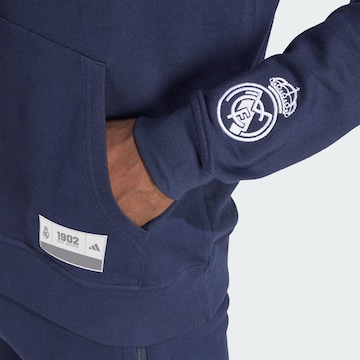 ADIDAS ORIGINALS Sweatshirt 'Real Madrid US Pack' in Blau