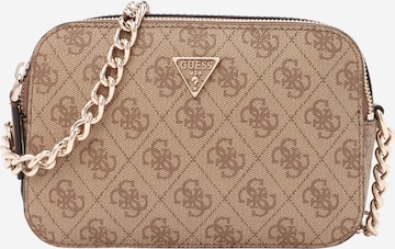 Sac à bandoulière 'NOELLE II CROSSBODY CAMERA' GUESS en marron : devant