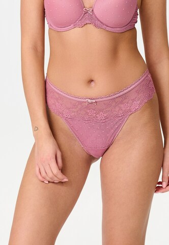LingaDore - Tanga en rosa: frente