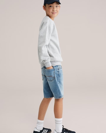 WE Fashion Szabványos Farmer - kék