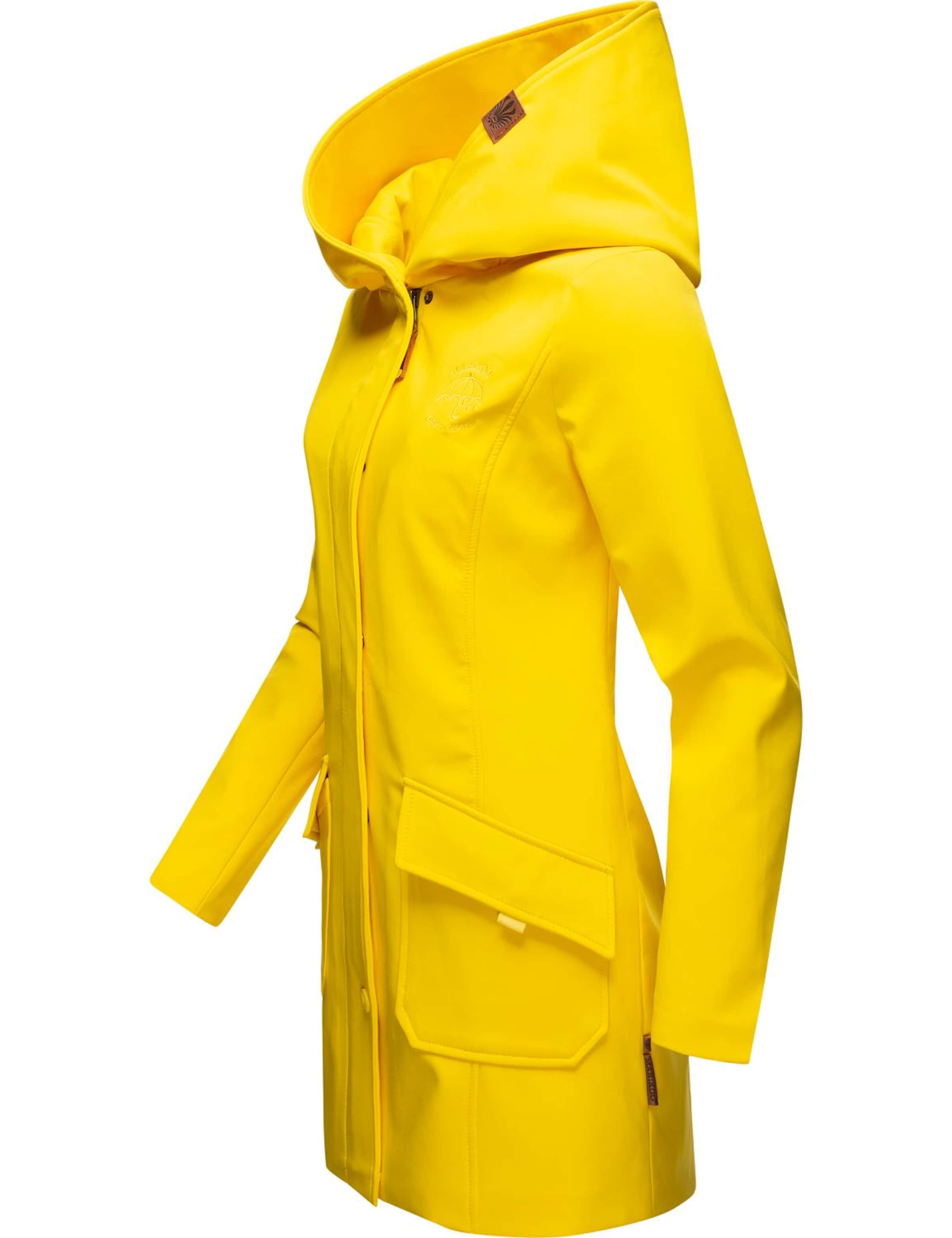 Manteau fonctionnel ' Mayleen ' MARIKOO en jaune