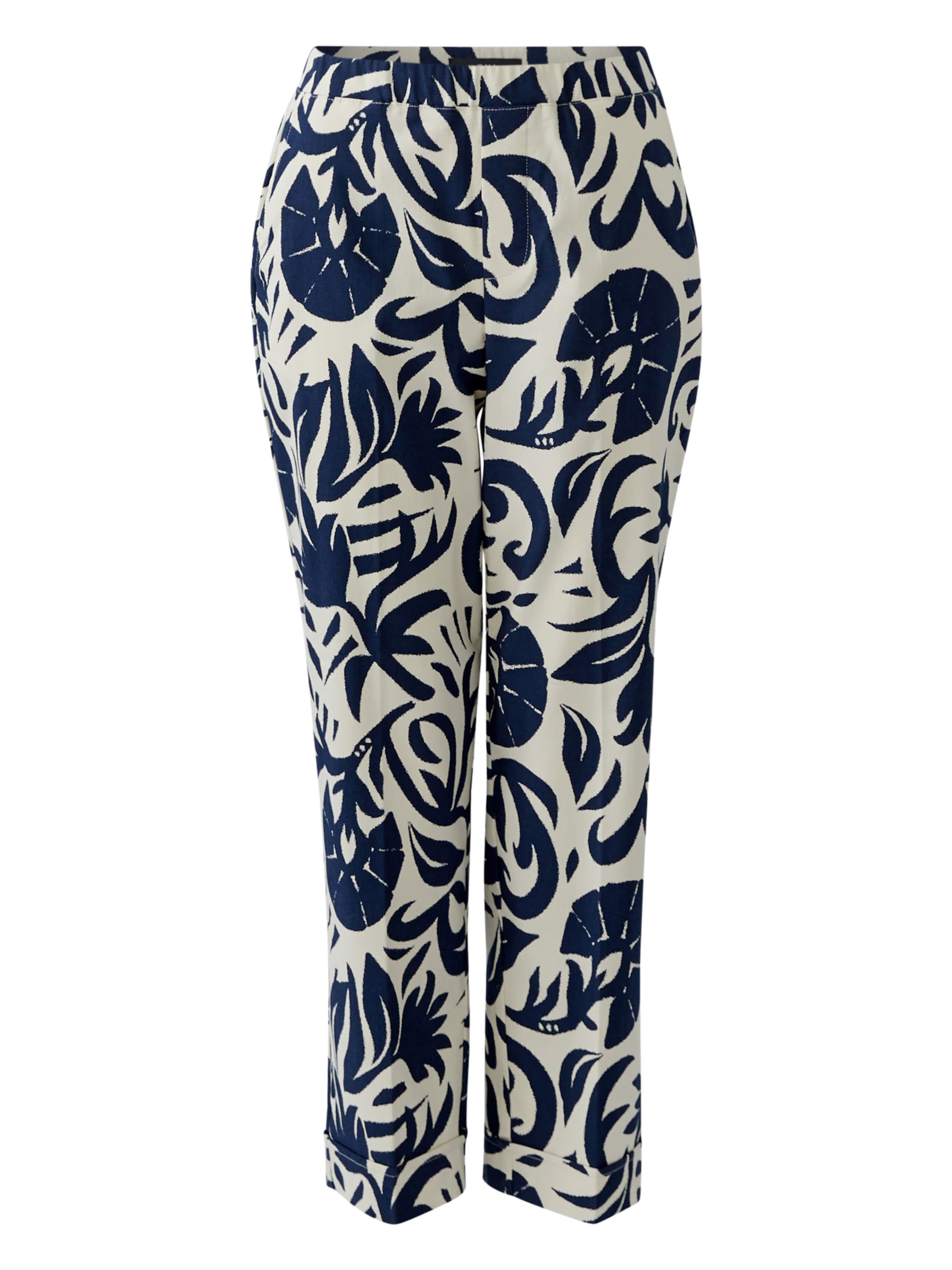 OUI Pants in 34 in Blue / mottled white, Item view