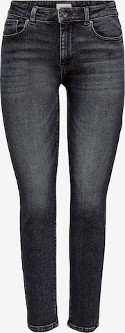 Only Petite Slim fit Jeans 'SUI' in Black: front